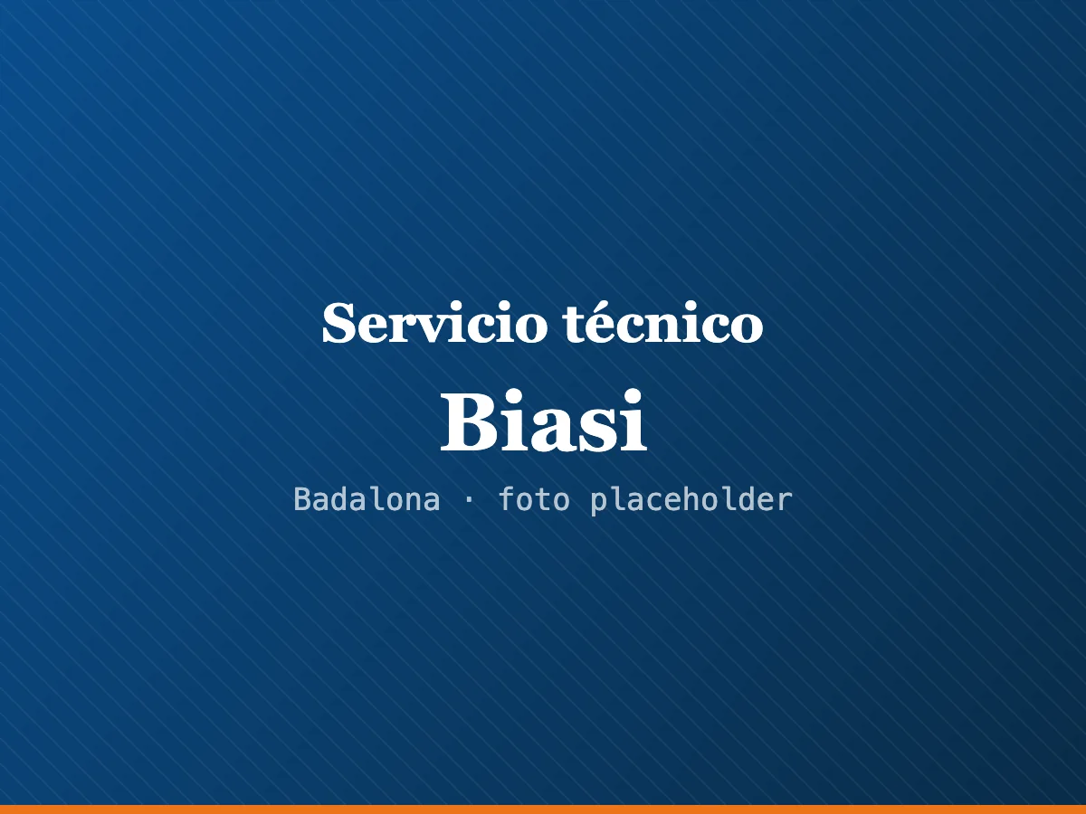 Servicio técnico Biasi en Terrassa