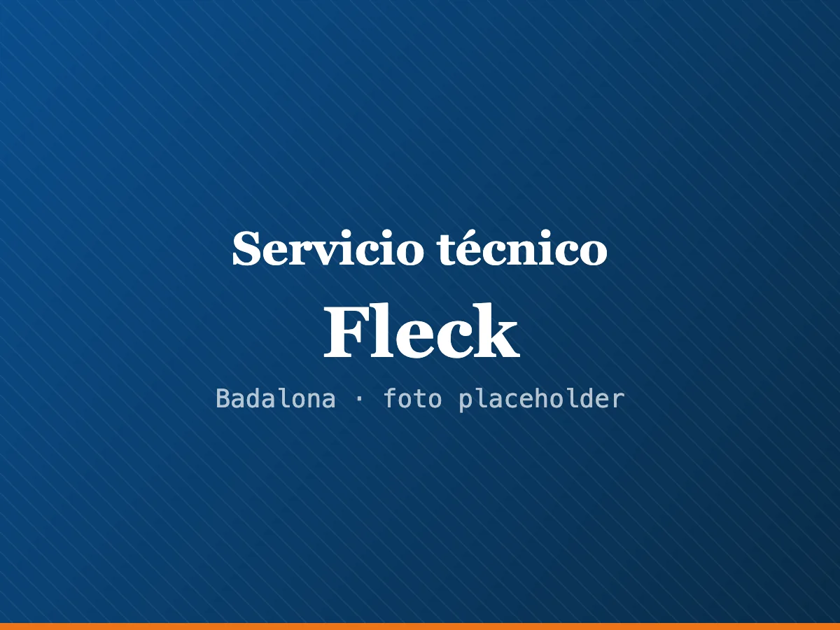 Servicio técnico de calderas Fleck en Terrassa